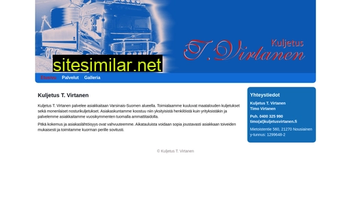 kuljetusvirtanen.fi alternative sites