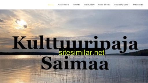 kulttuuripajasaimaa.fi alternative sites