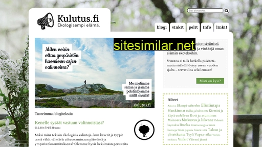 kulutus.fi alternative sites
