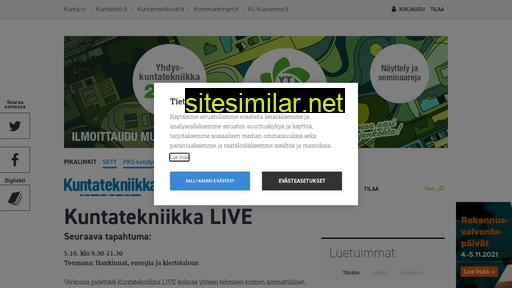kuntatekniikka.fi alternative sites