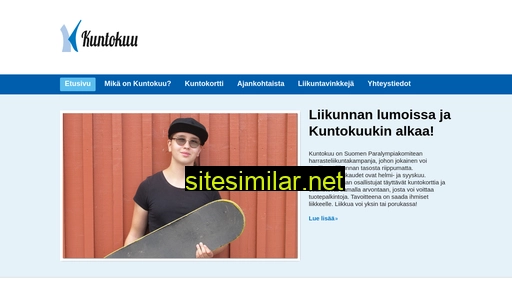 kuntokuu.fi alternative sites
