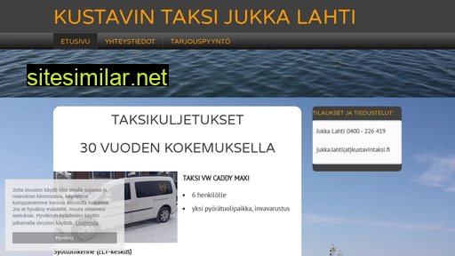 kustavintaksi.fi alternative sites