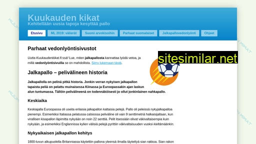 kuukaudenkikat.fi alternative sites