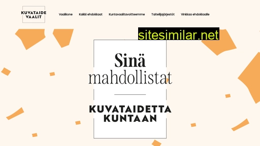 kuvataidevaalit.fi alternative sites