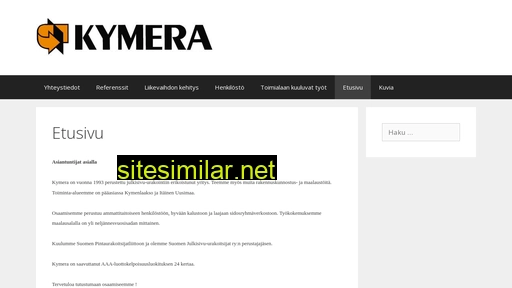 kymera.fi alternative sites