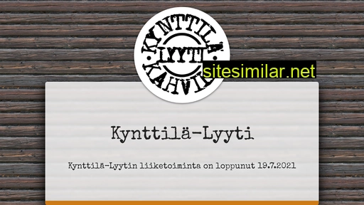 kynttilalyyti.fi alternative sites