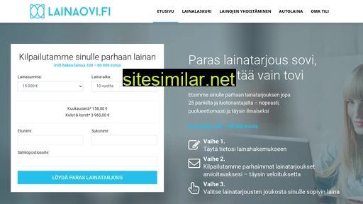 lainaovi.fi alternative sites