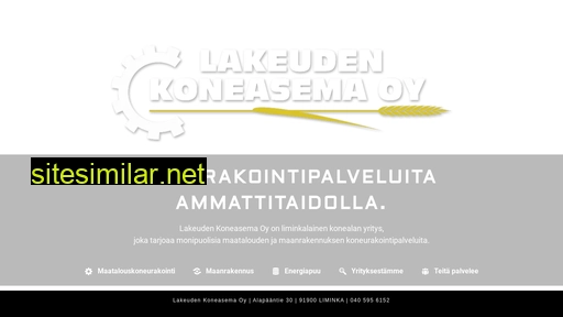 lakeudenkoneasema.fi alternative sites
