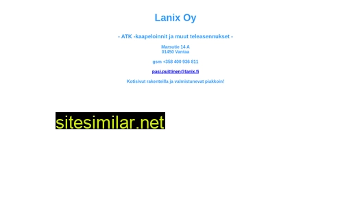 lanix.fi alternative sites