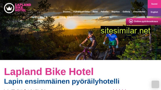 laplandbikehotel.fi alternative sites