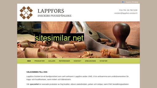 lappfors-snickeri.fi alternative sites