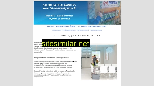 lattialammityssalo.fi alternative sites