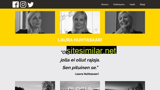 laurahuhtasaari.fi alternative sites