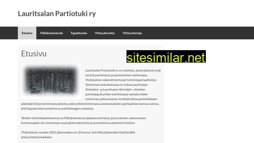 lauritsalanpartiotuki.fi alternative sites