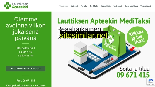 lauttasaarenapteekki.fi alternative sites
