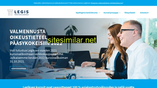 legisvalmennus.fi alternative sites