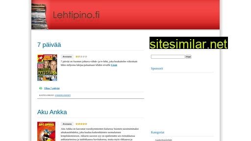 lehtipino.fi alternative sites