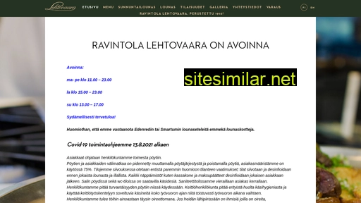 lehtovaara.fi alternative sites