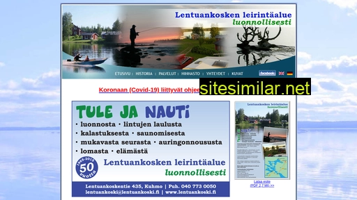 lentuankoski.fi alternative sites