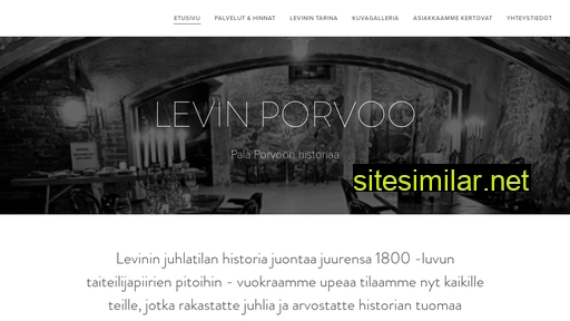 levinporvoo.fi alternative sites
