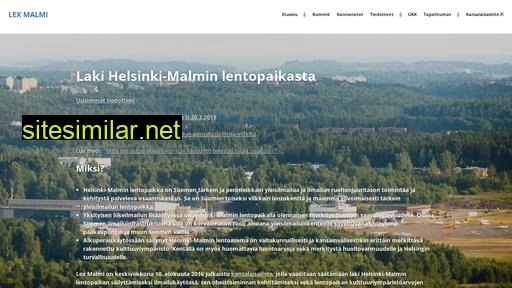 lexmalmi.fi alternative sites