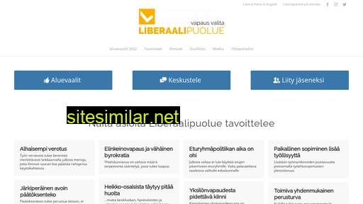 liberaalipuolue.fi alternative sites