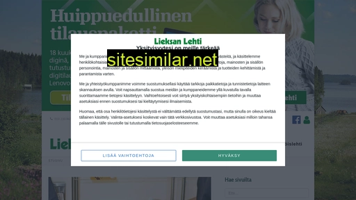 lieksanlehti.fi alternative sites