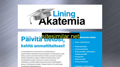 liningakatemia.fi alternative sites