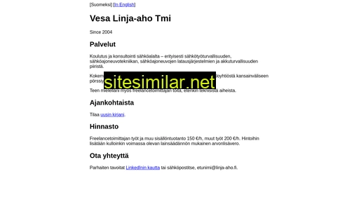 Linja-aho similar sites