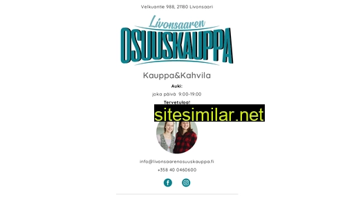 livonsaarenosuuskauppa.fi alternative sites