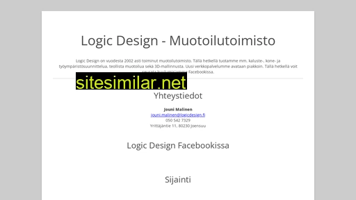logicdesign.fi alternative sites