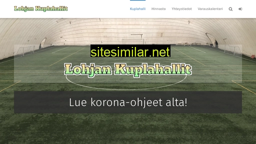 lohjankuplahallit.fi alternative sites