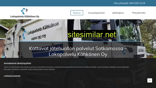 lokapalvelukahkonen.fi alternative sites
