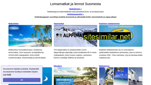 Lomat-lennot similar sites