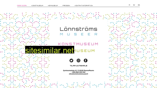 lonnstromsmuseer.fi alternative sites