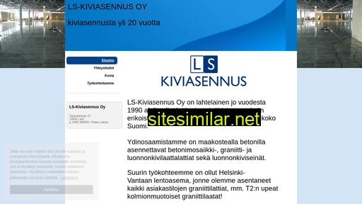 Ls-kiviasennus similar sites