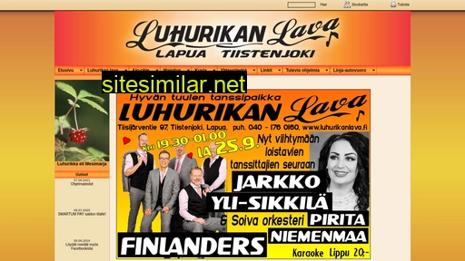 luhurikanlava.fi alternative sites