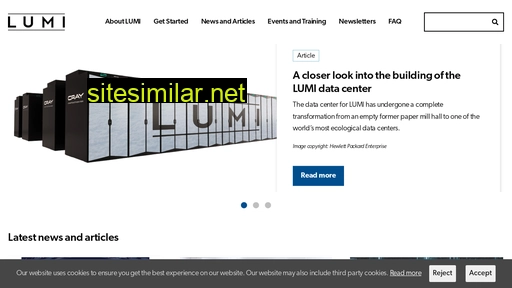 lumi-supercomputer.fi alternative sites
