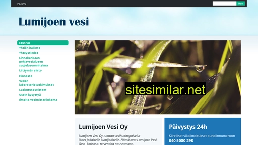 lumijoenvesi.fi alternative sites