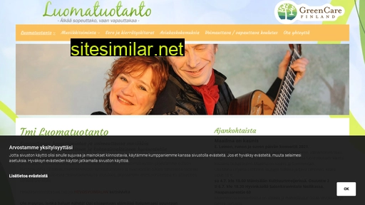 luomatuotanto.fi alternative sites