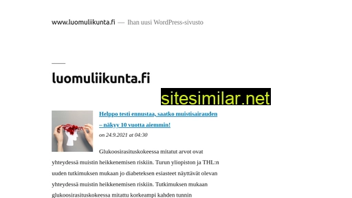 luomuliikunta.fi alternative sites