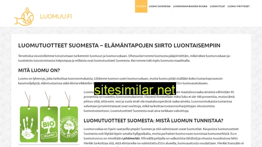 luomuu.fi alternative sites
