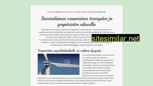 luonnontieteilijat.fi alternative sites