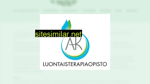 luontaisterapiaopisto.fi alternative sites