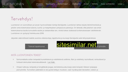 luontoinen.fi alternative sites