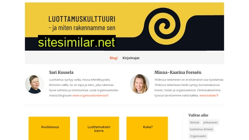 luottamuskulttuuri.fi alternative sites