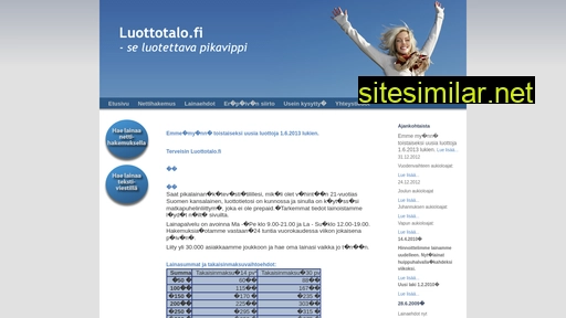 luottotalo.fi alternative sites
