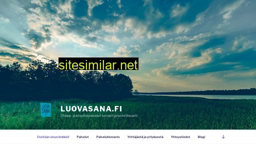 luovasana.fi alternative sites