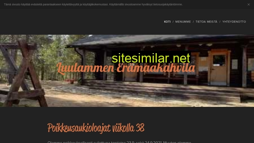 luulammeneramaakahvila.fi alternative sites