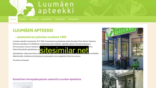 luumaenapteekki.fi alternative sites